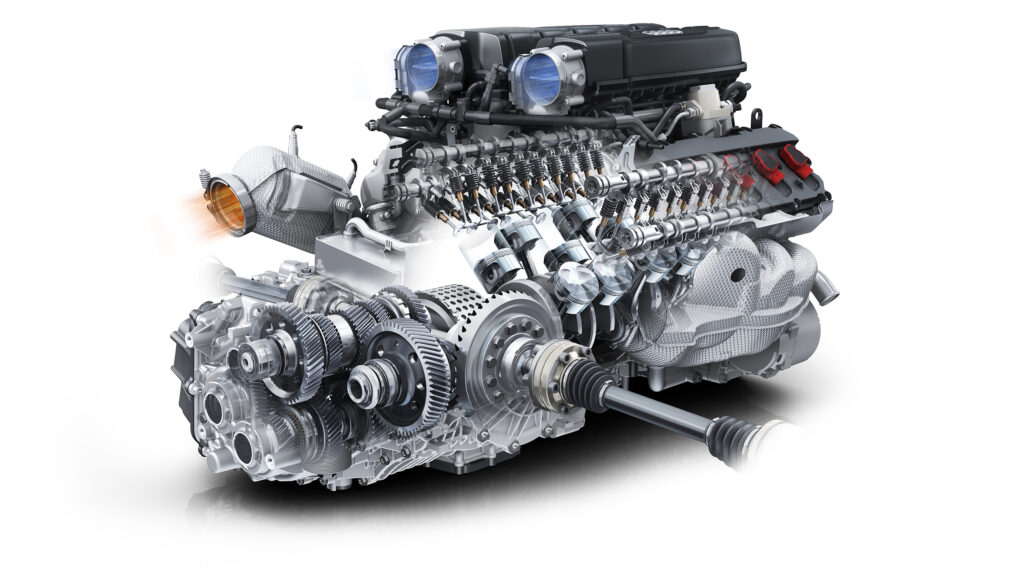 03 Motor mit Getriebe und Technik